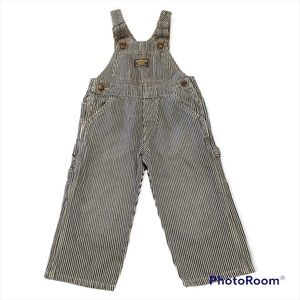 OshKosh bgosh Vintage Railroad Overalls Size 2T